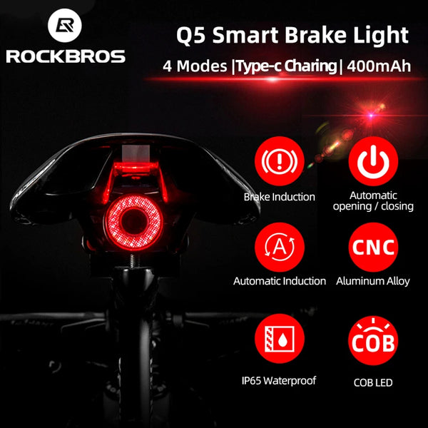 Smart Brake Bike Light